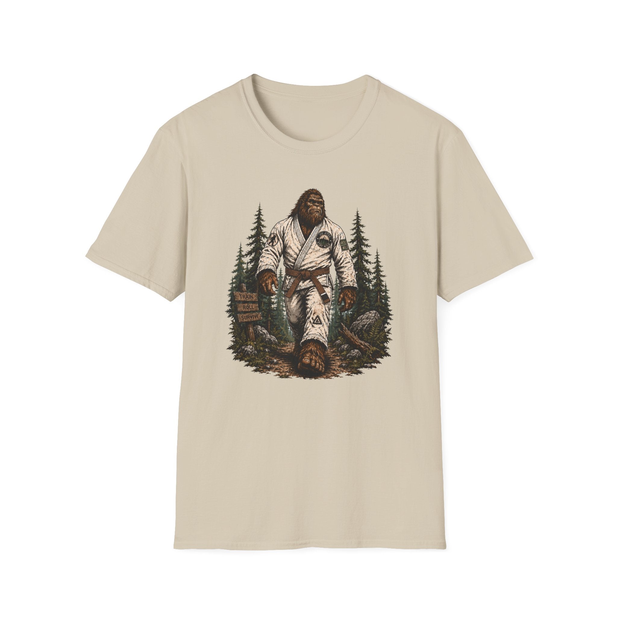 Bigfoot Forrest Brown Belt T-Shirt