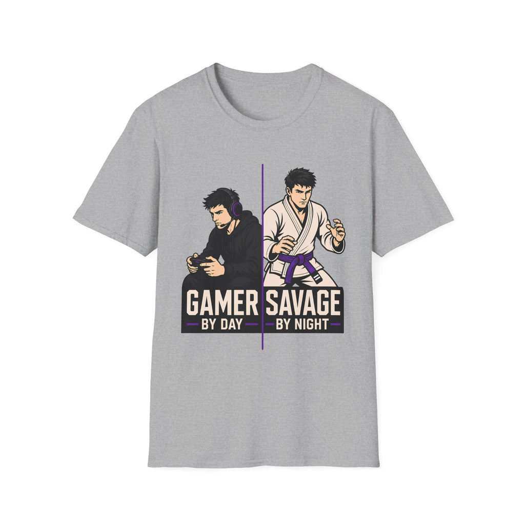 Gamer by Day Purple Belt T-Shirt