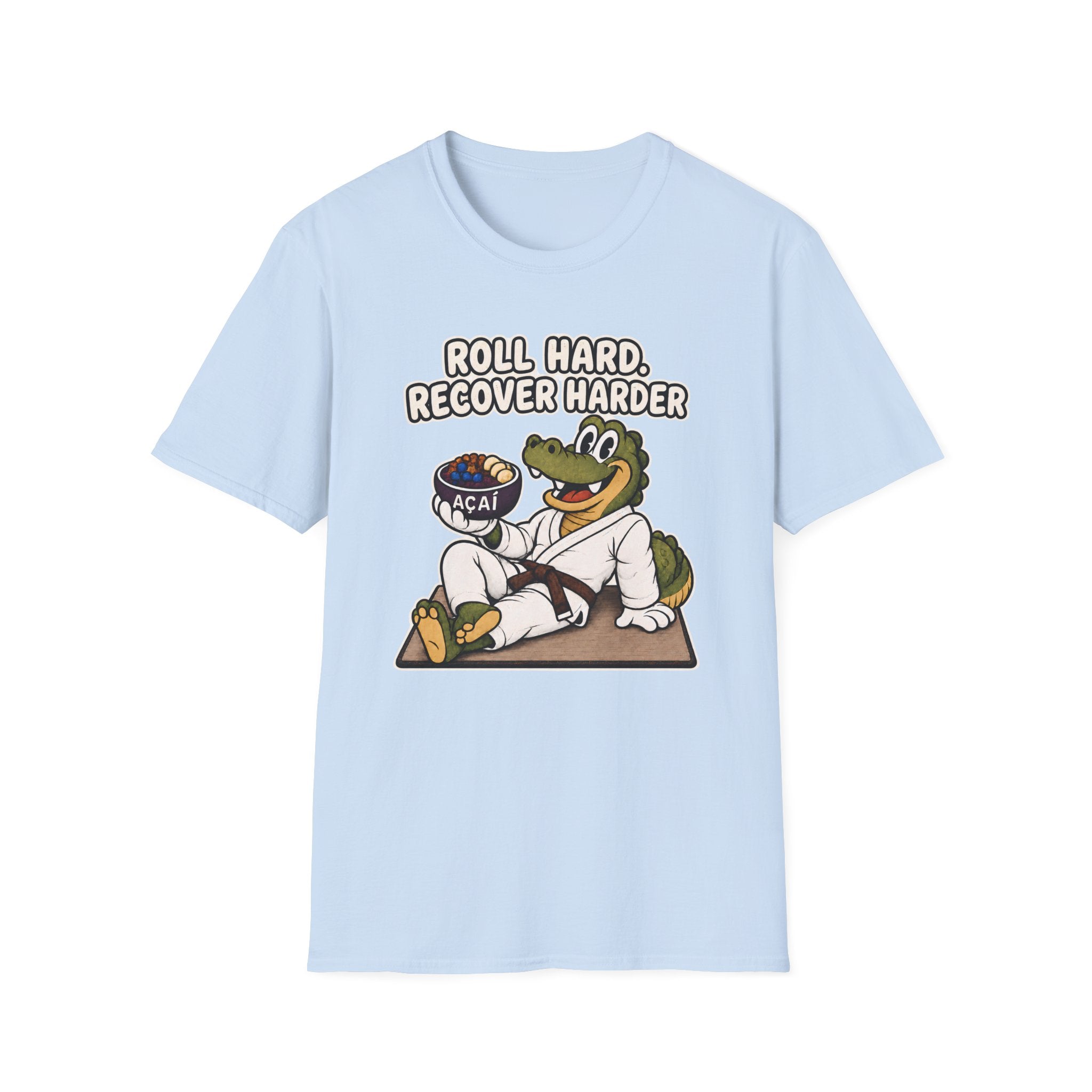 Roll Hard Brown Belt T-Shirt