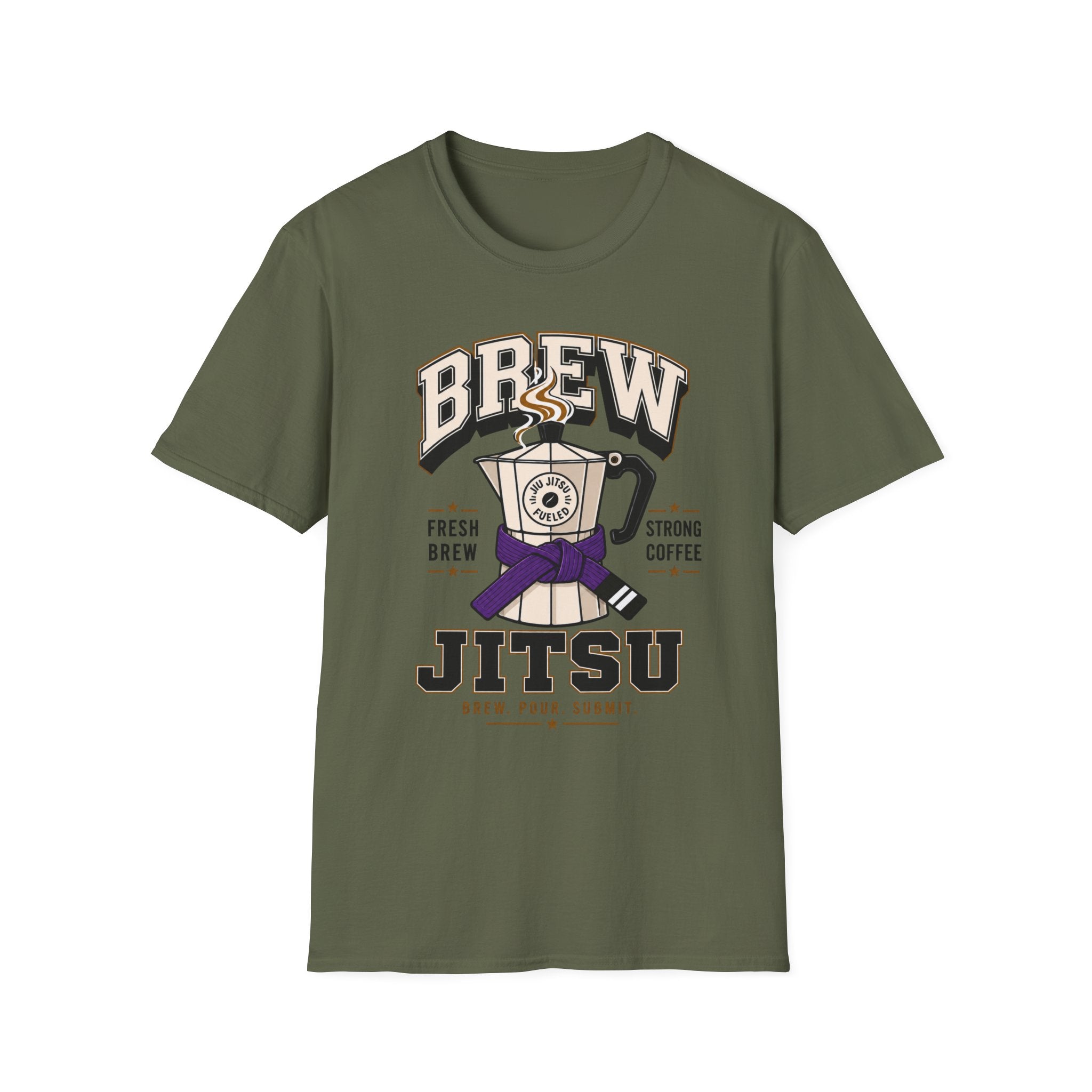 Brew Jitsu Purple belts T-Shirt