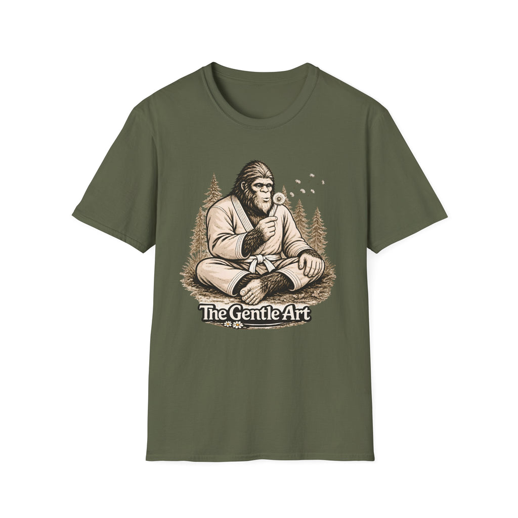 Bigfoot Dandelion White Belt T-Shirt