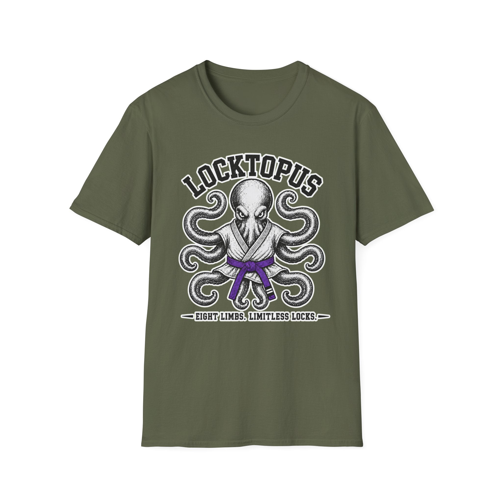 Locktopus Purple Belt T-Shirt