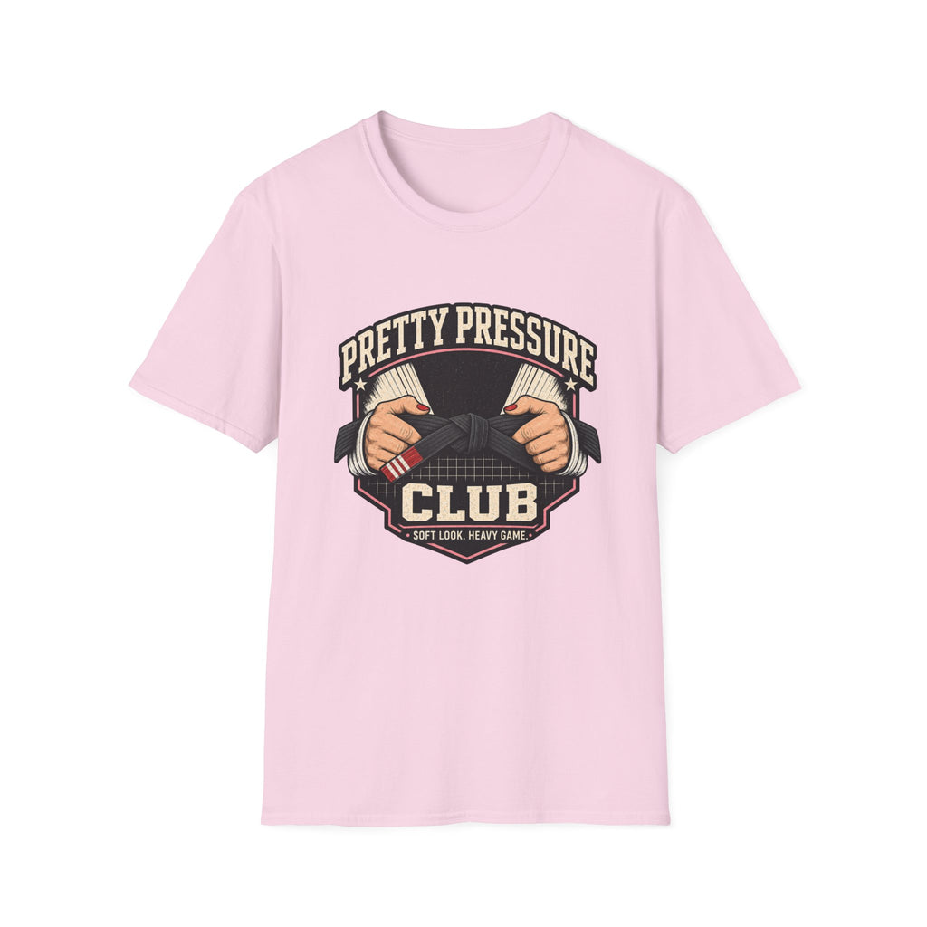 Pretty Pressure Black Belt T-Shirt