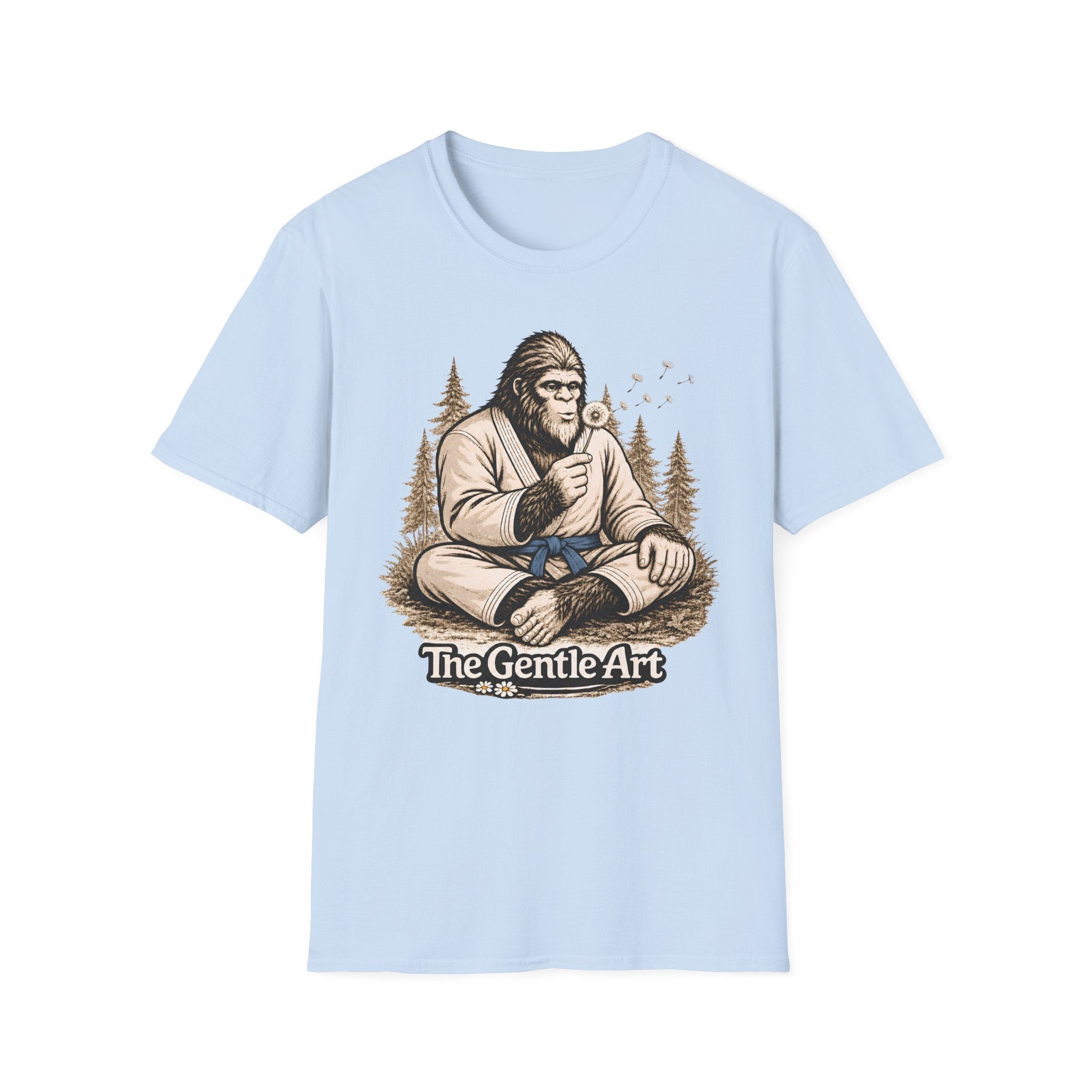 Bigfoot Dandelion Blue Belt T-Shirt