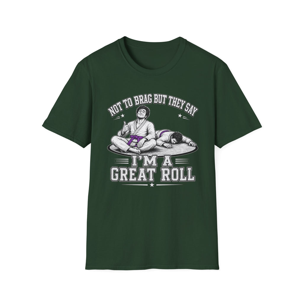 Not to brag M Purple Belt T-Shirt