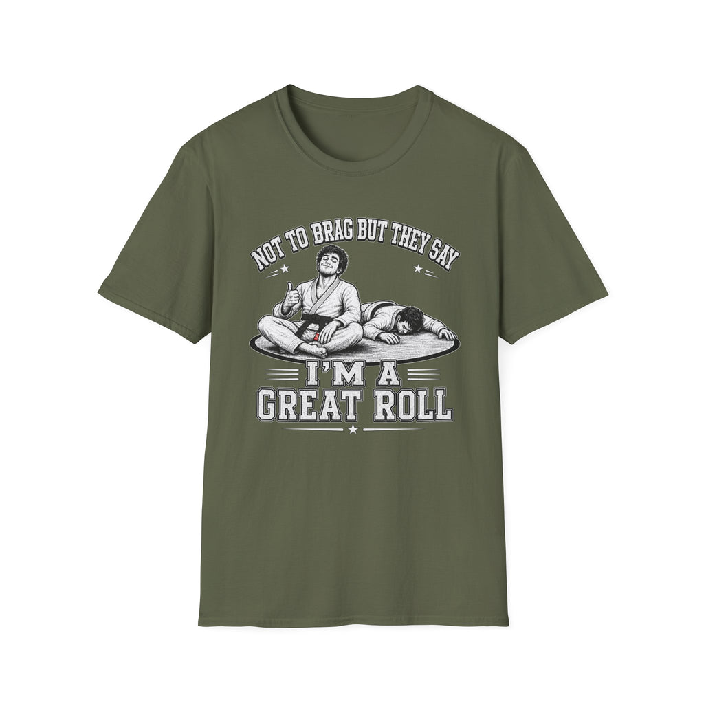 Not to brag M Black Belt T-Shirt