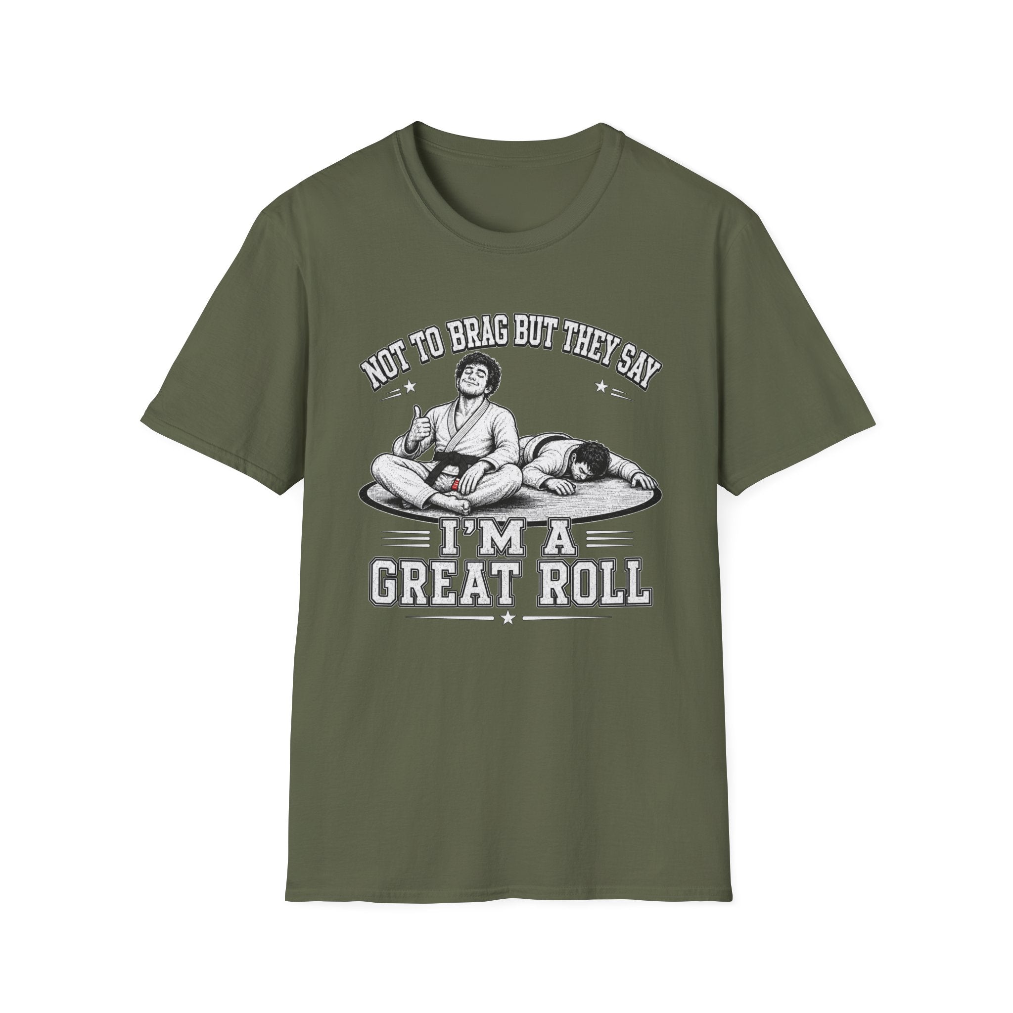Not to brag M Black Belt T-Shirt