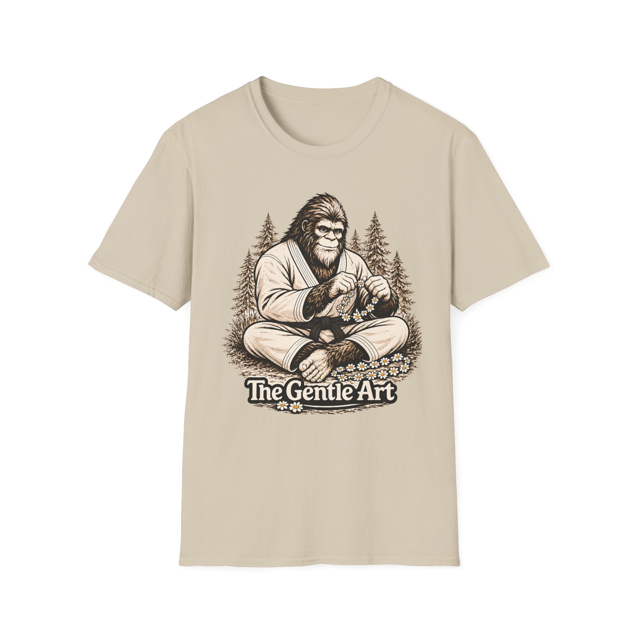 Bigfoot Daisy Black Belt T-Shirt