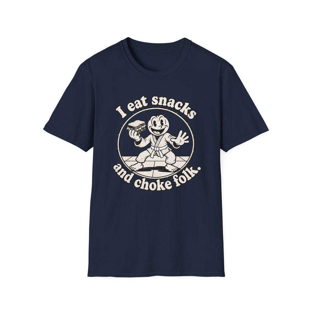 Choke Folk White Belt T-Shirt
