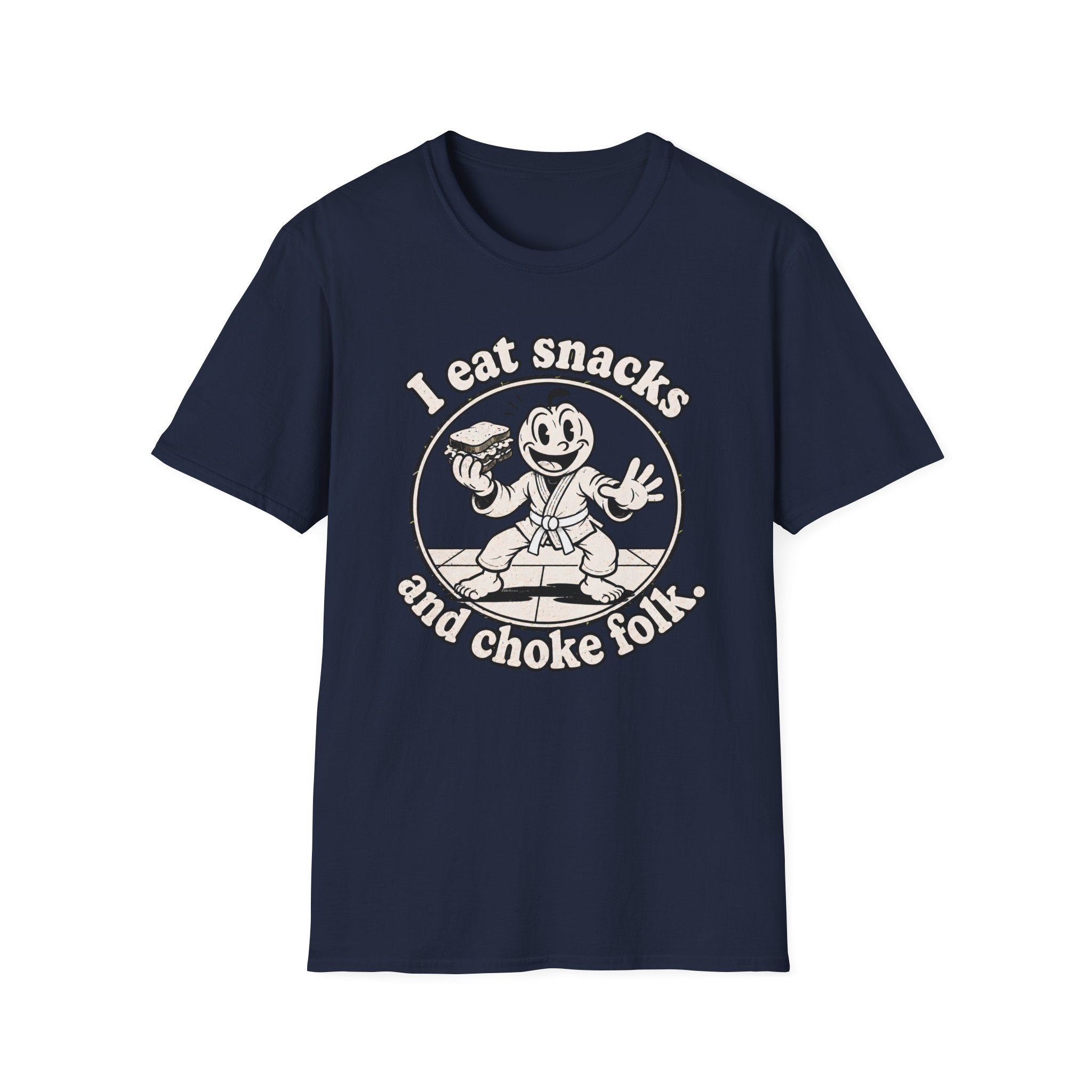 Choke Folk White Belt T-Shirt