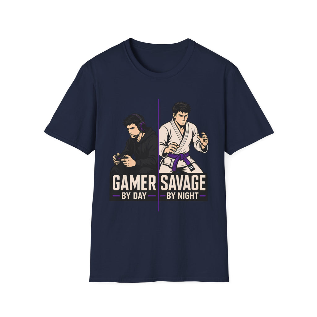 Gamer by Day Purple Belt T-Shirt