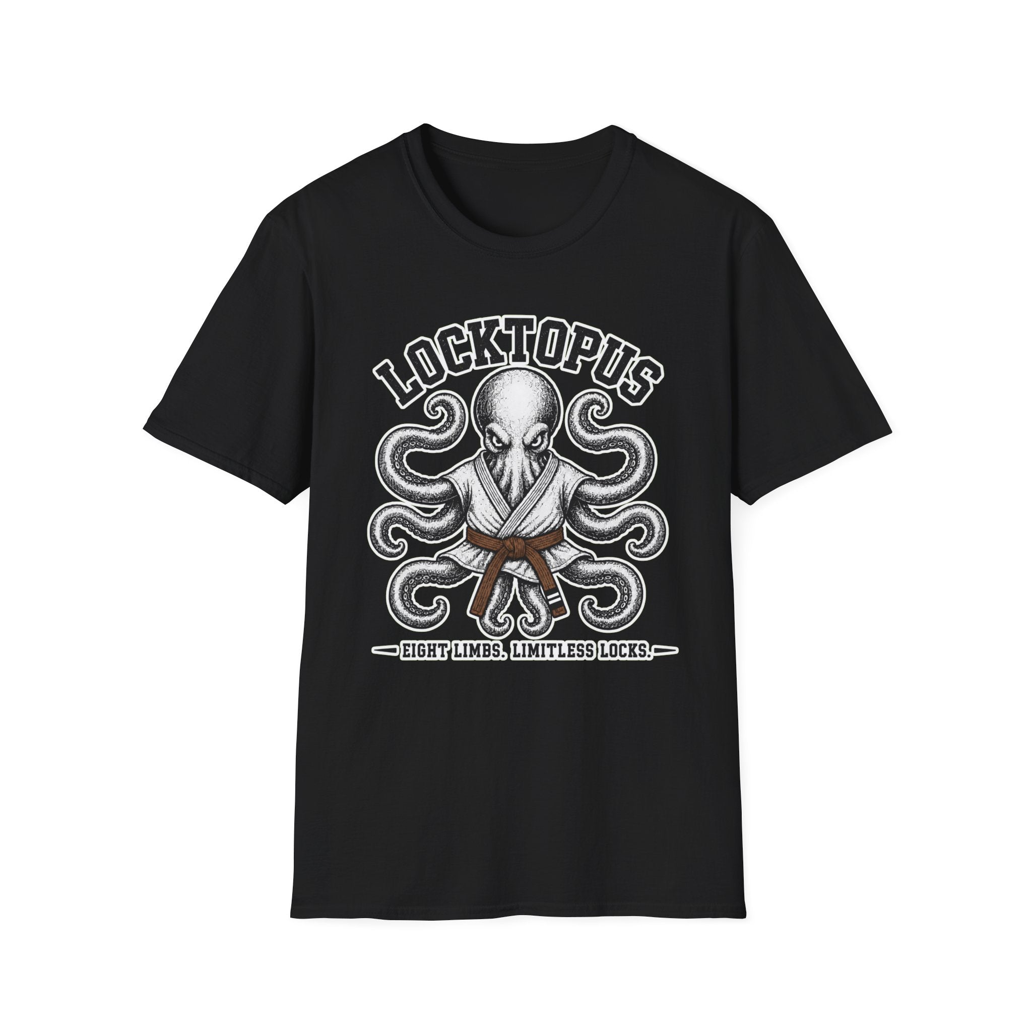Locktopus Brown Belt T-Shirt