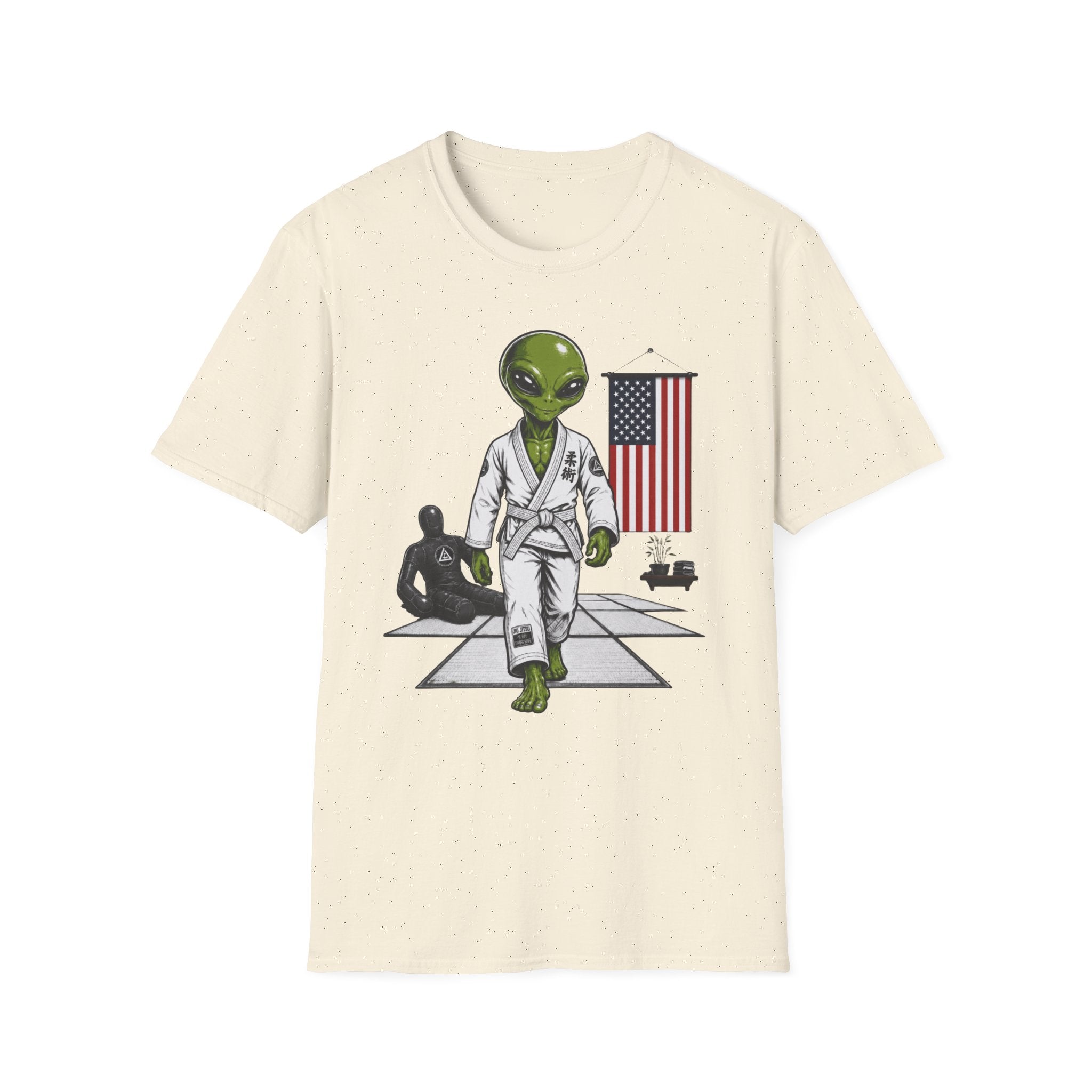 Alien Gym White Belt T-Shirt