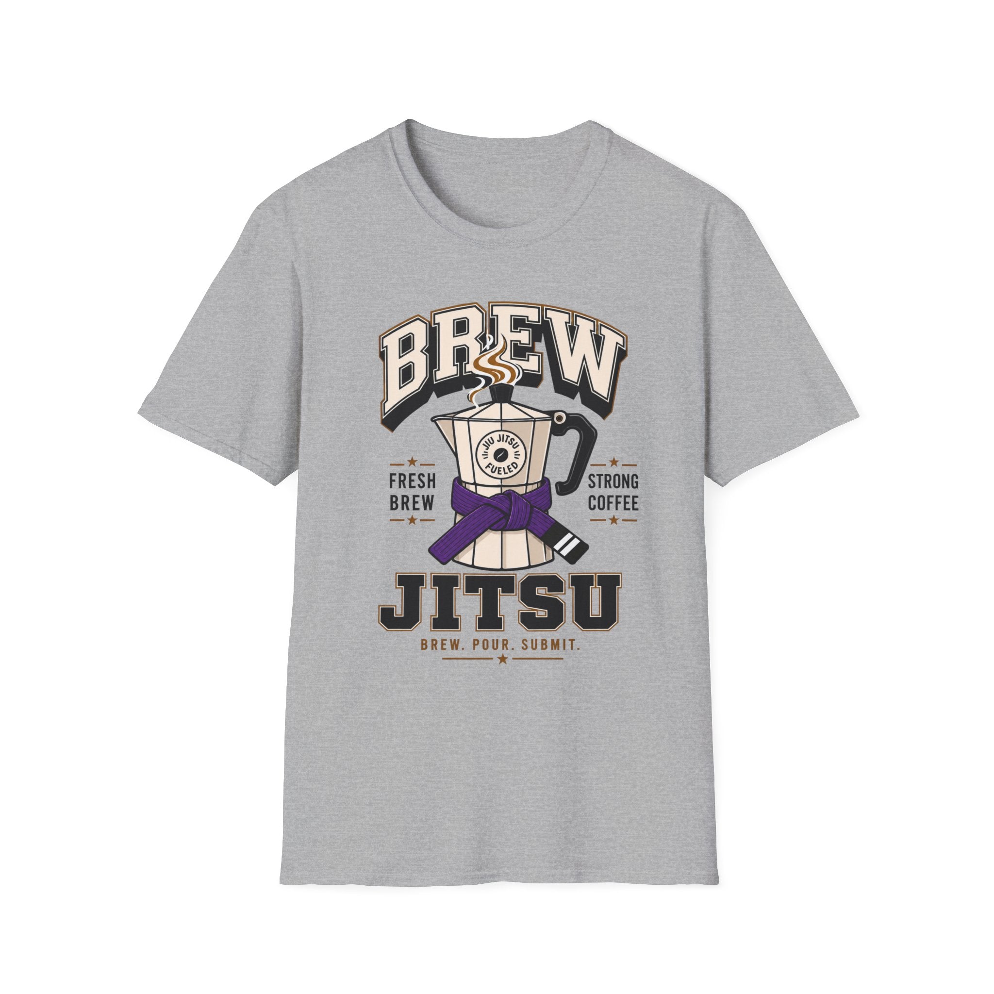 Brew Jitsu Purple belts T-Shirt