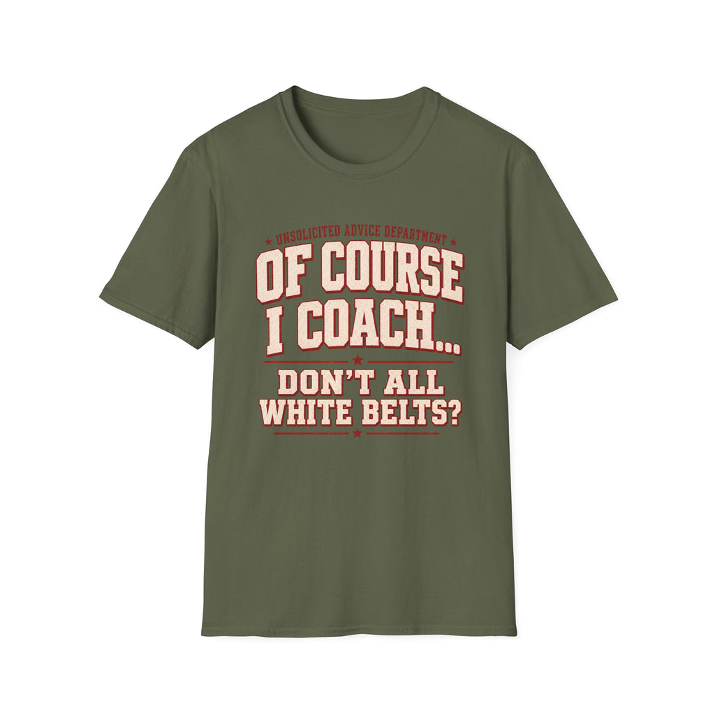 Coach White Belt T-Shirt