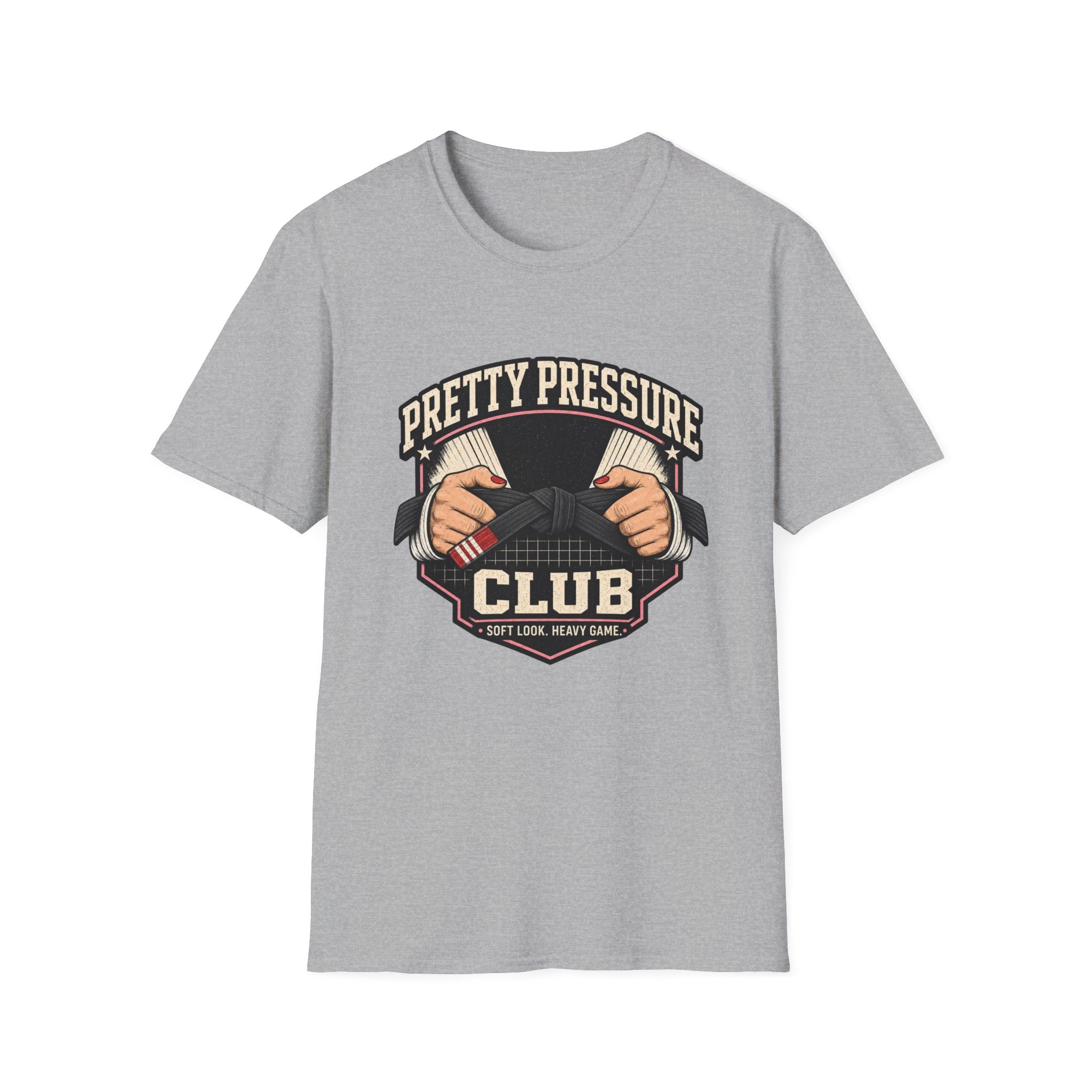 Pretty Pressure Black Belt T-Shirt