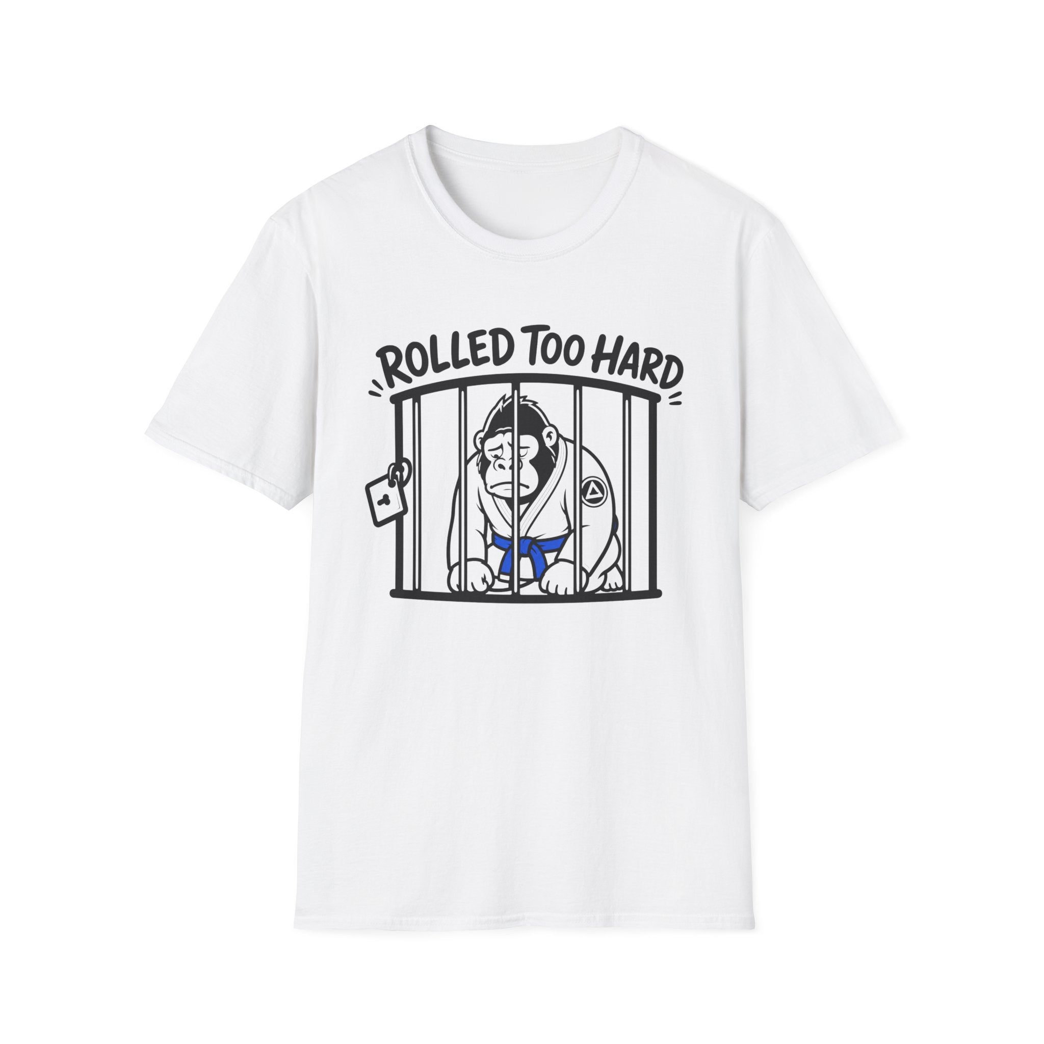 Rolled too Hard Blue Belt T-Shirt