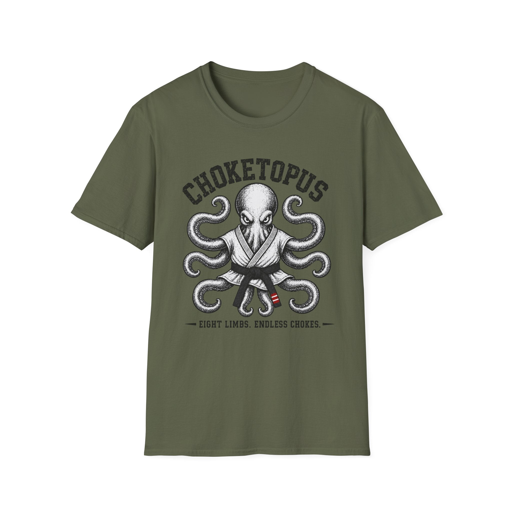 Choketopus Black Belt T-Shirt
