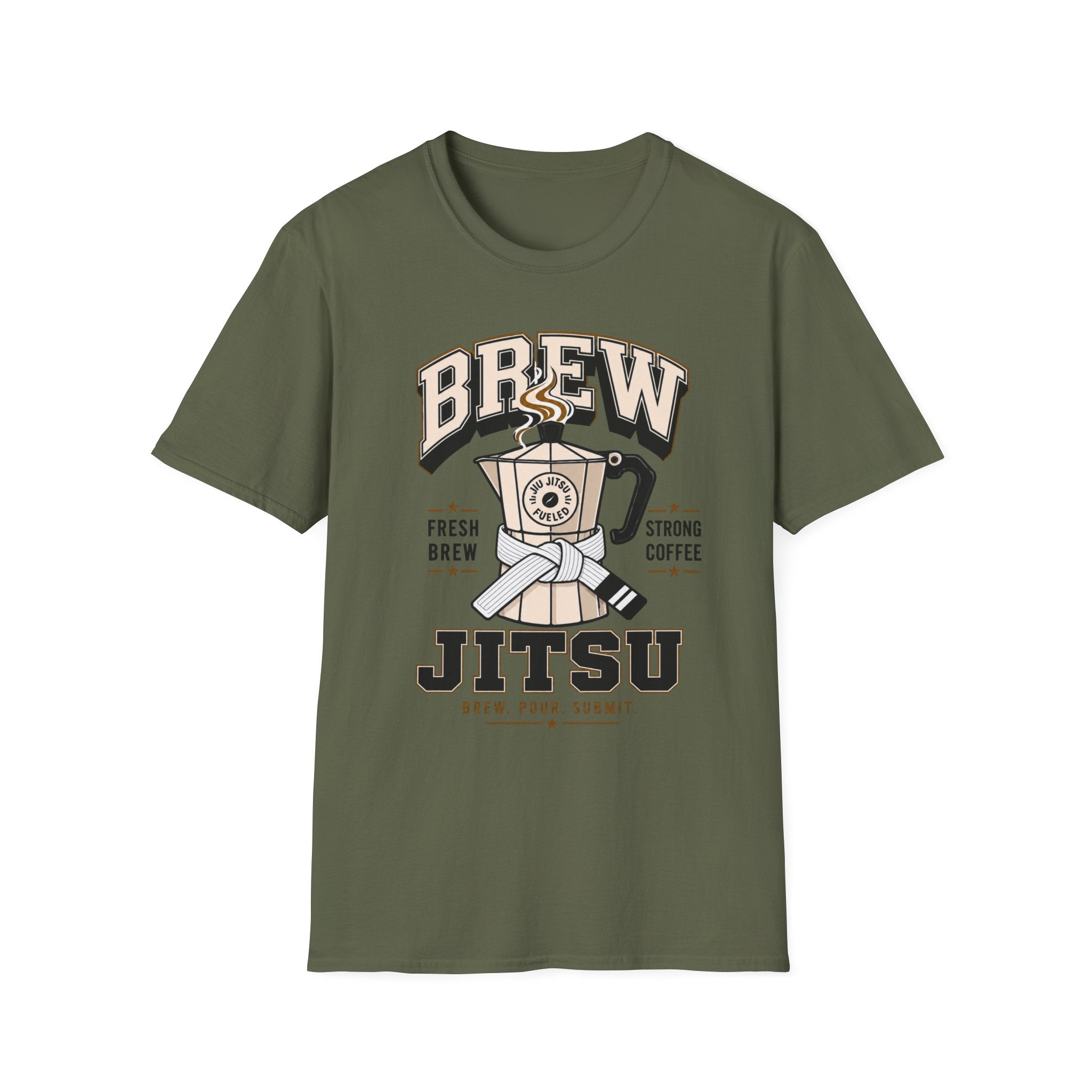 Brew Jitsu White belts T-Shirt
