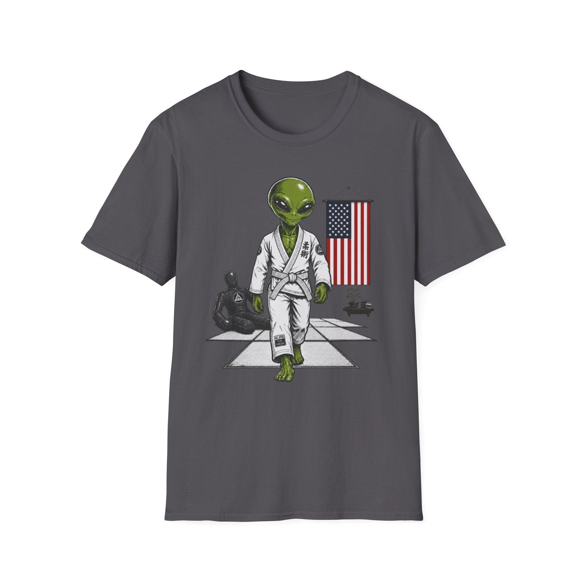 Alien Gym White Belt T-Shirt