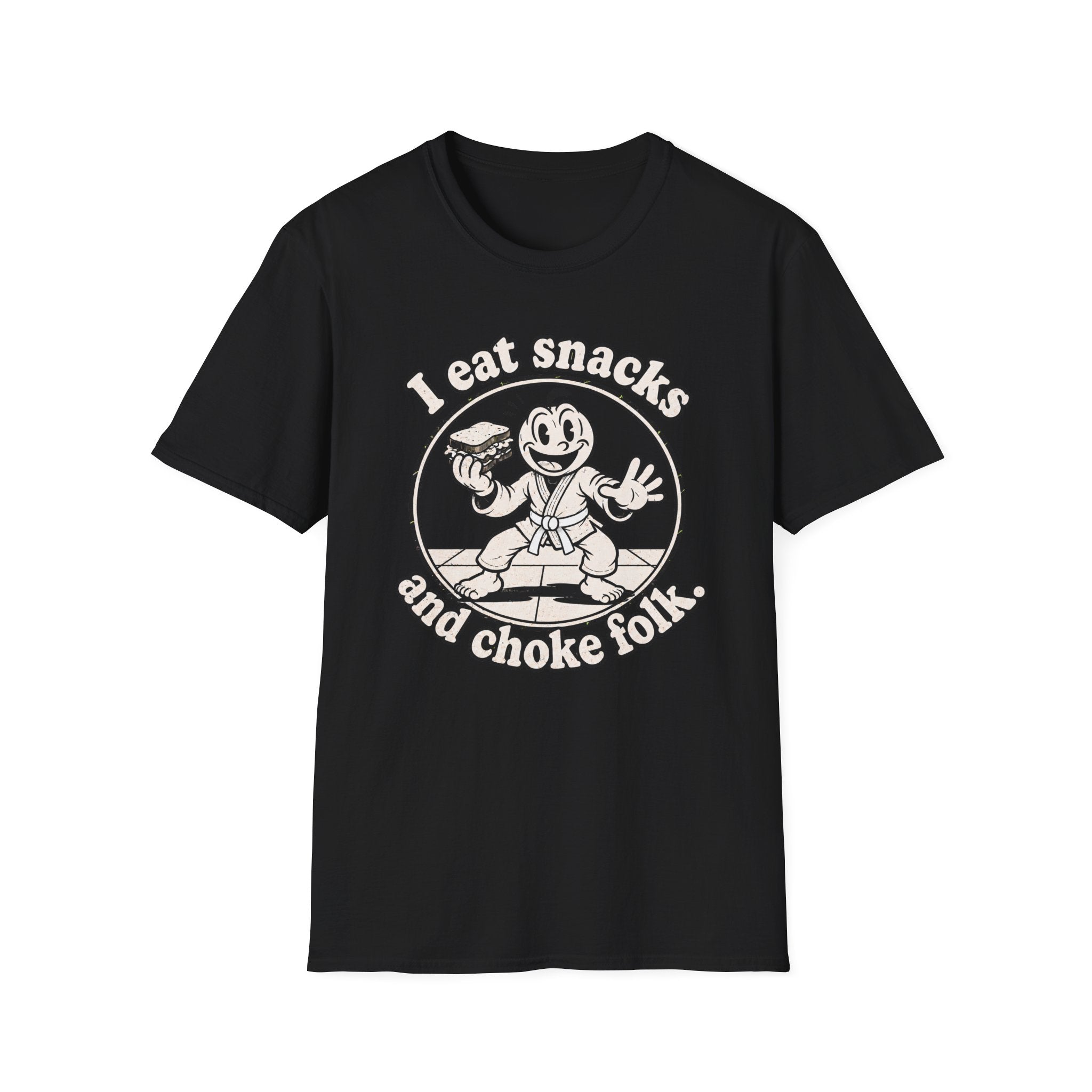 Choke Folk White Belt T-Shirt