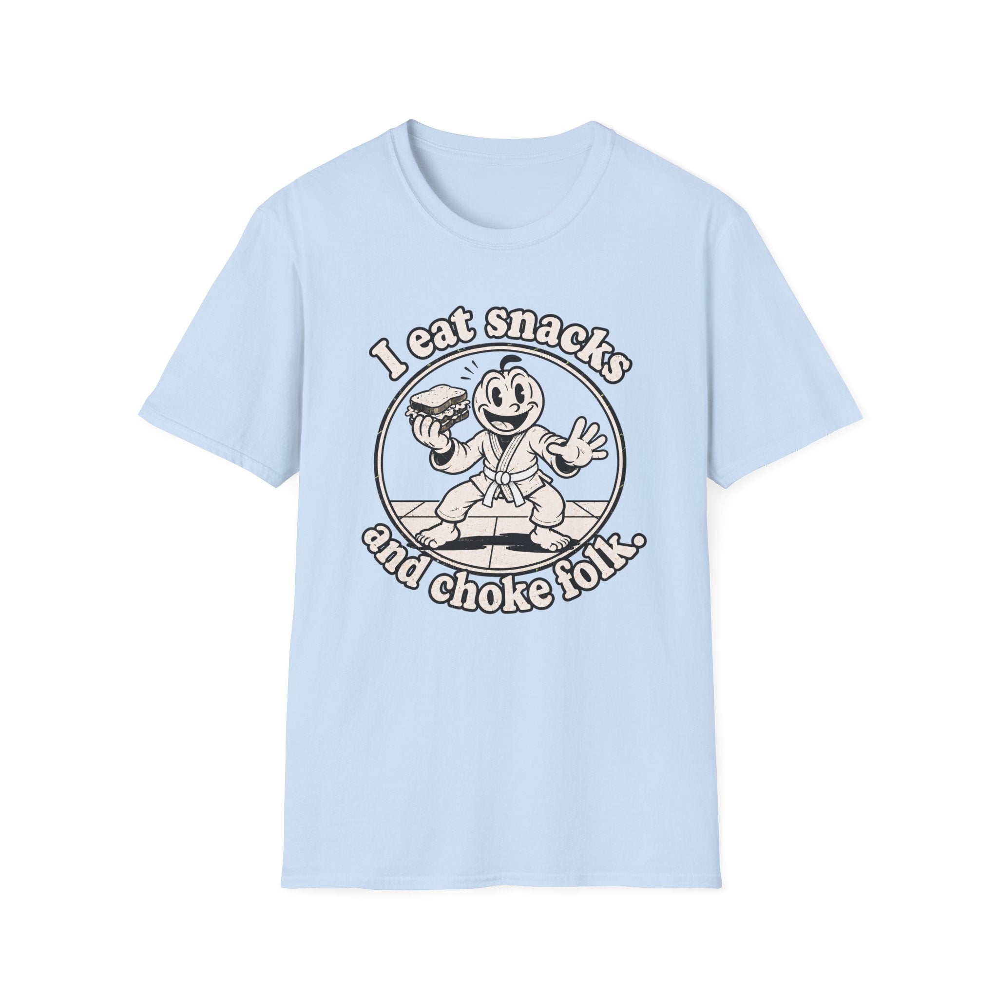 Choke Folk White Belt T-Shirt