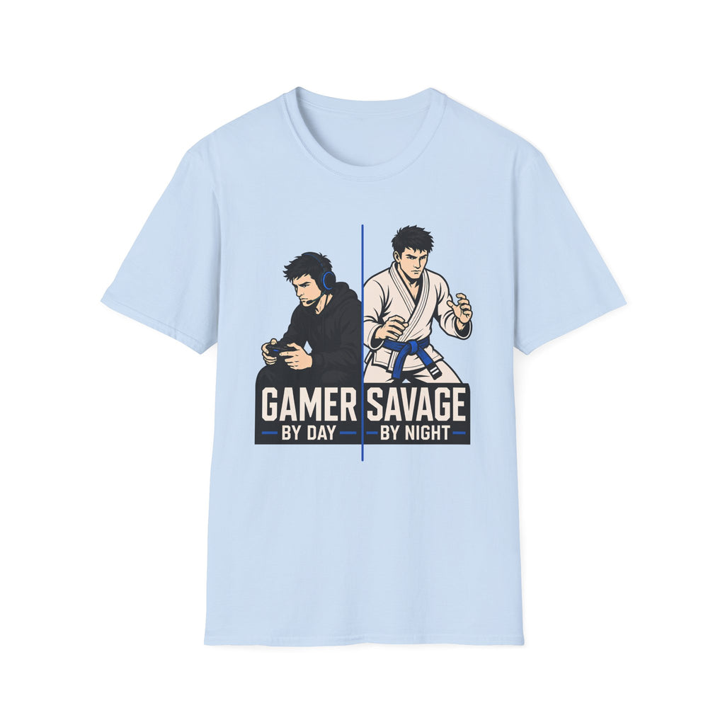 Gamer by Day Blue Belt T-Shirt
