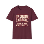 Coach White Belt T-Shirt