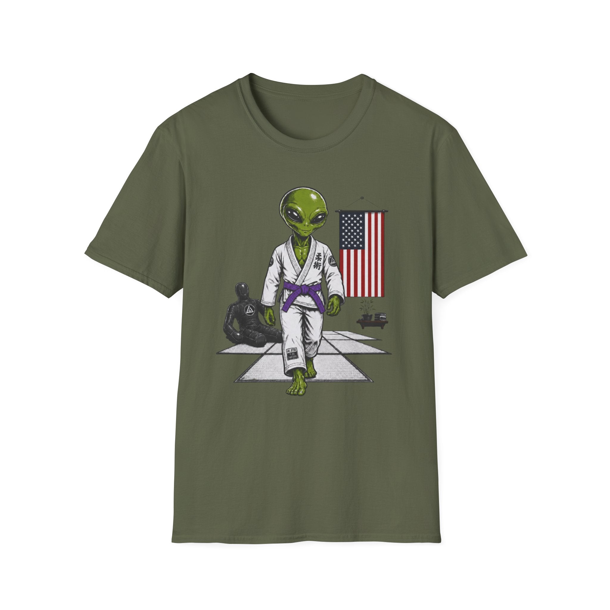 Alien Gym Purple Belt T-Shirt
