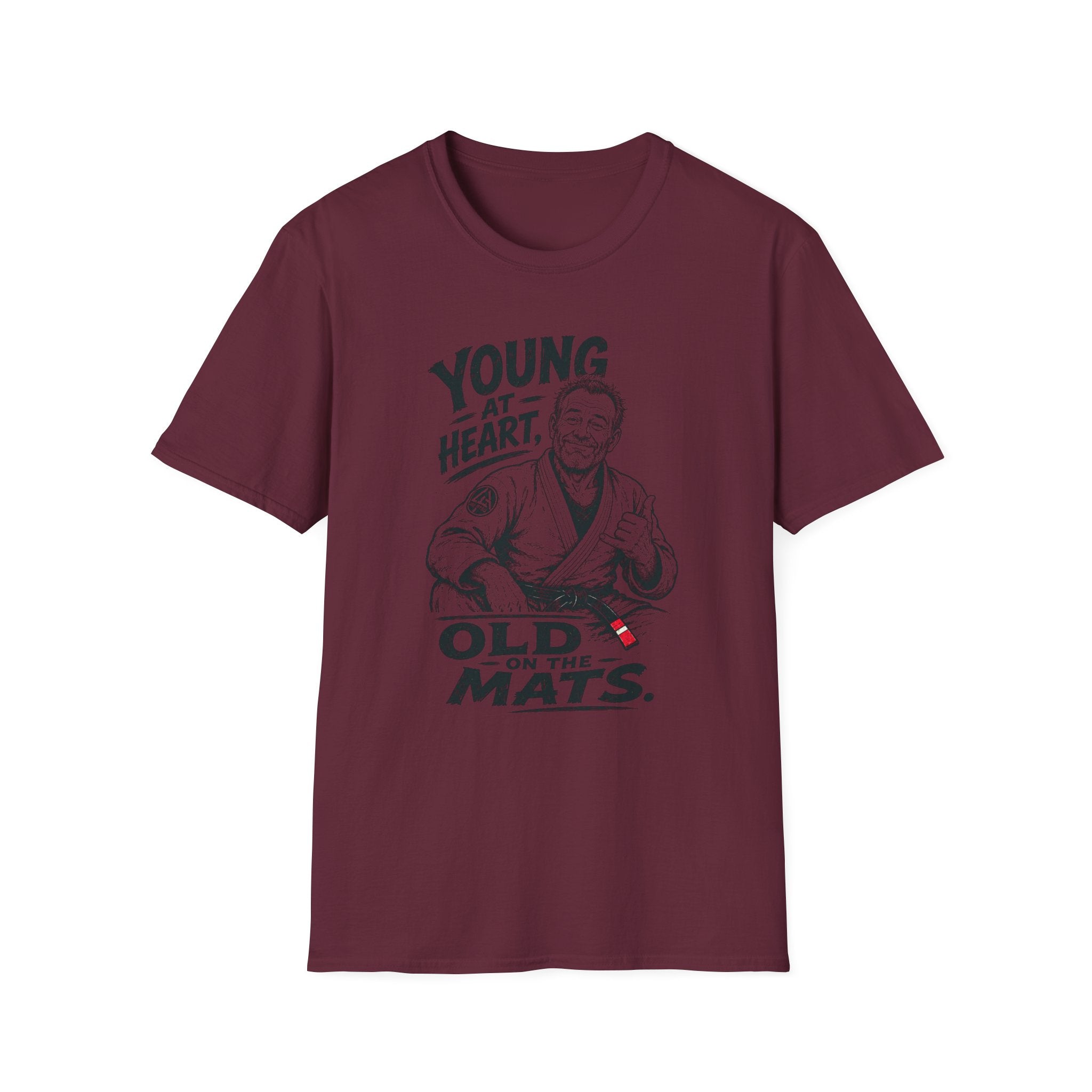 Young at Heart Black Belt T-Shirt