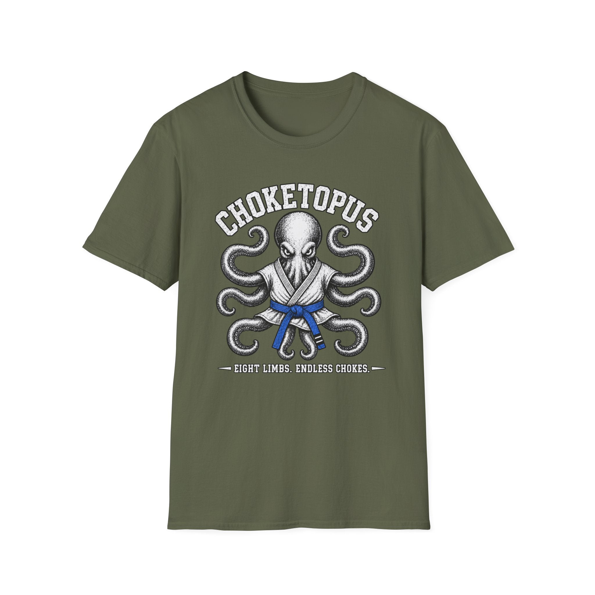 Choketopus Blue Belt T-Shirt