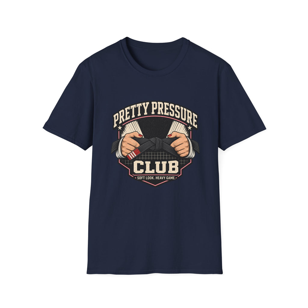 Pretty Pressure Black Belt T-Shirt