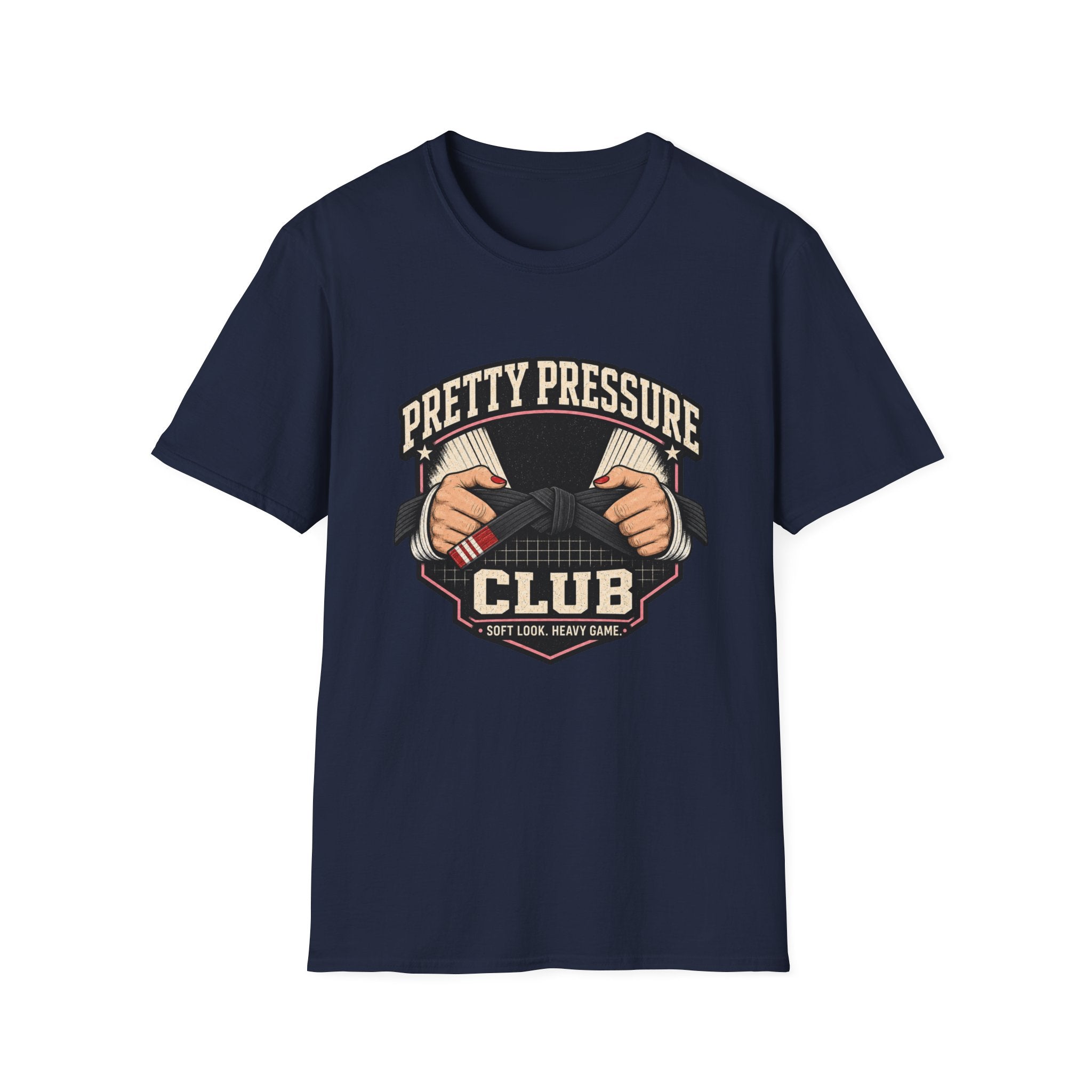 Pretty Pressure Black Belt T-Shirt