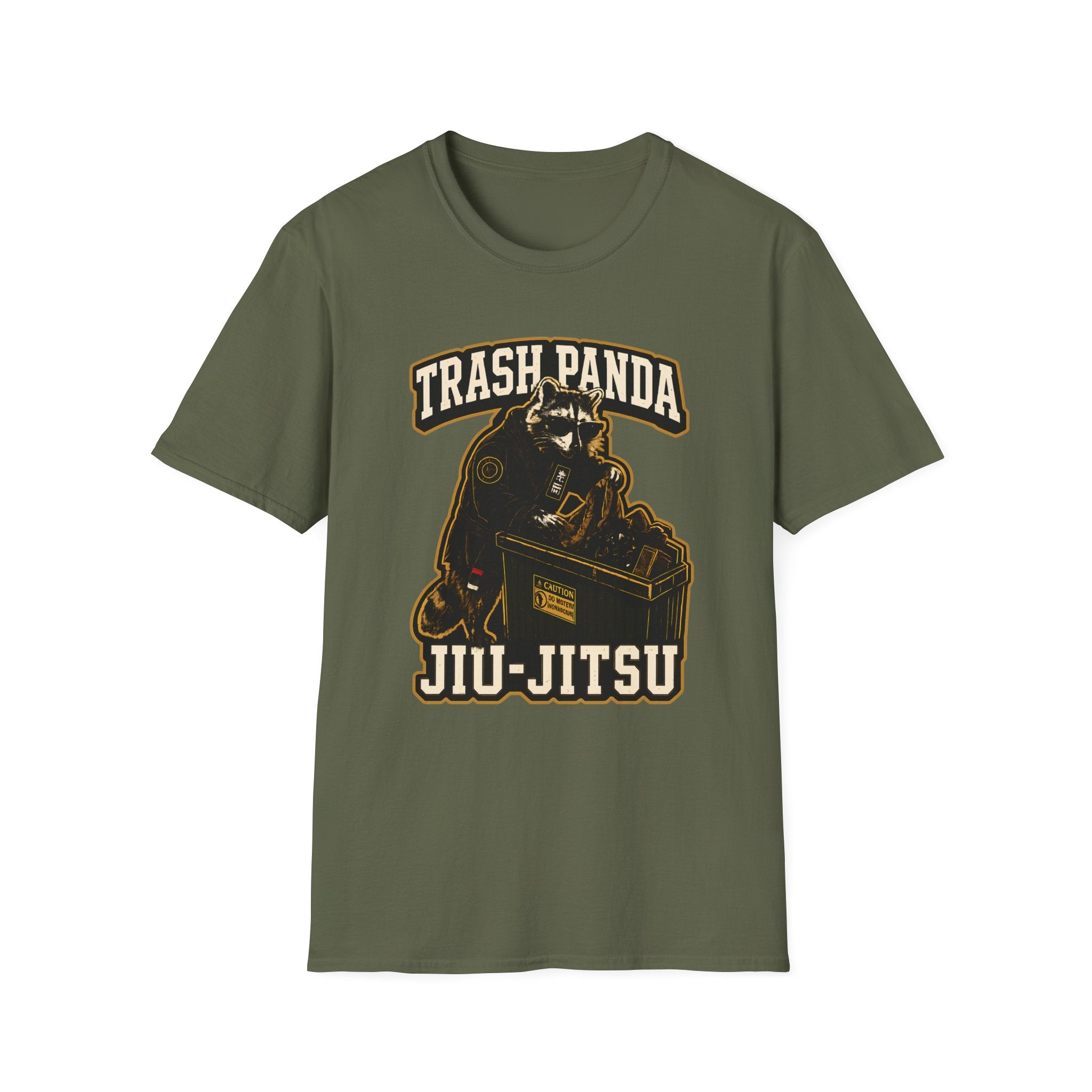 Trash Panda Black Belt T-Shirt