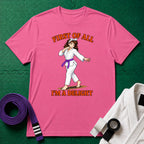 I'm a Delight Purple Belt T-Shirt in Azalea