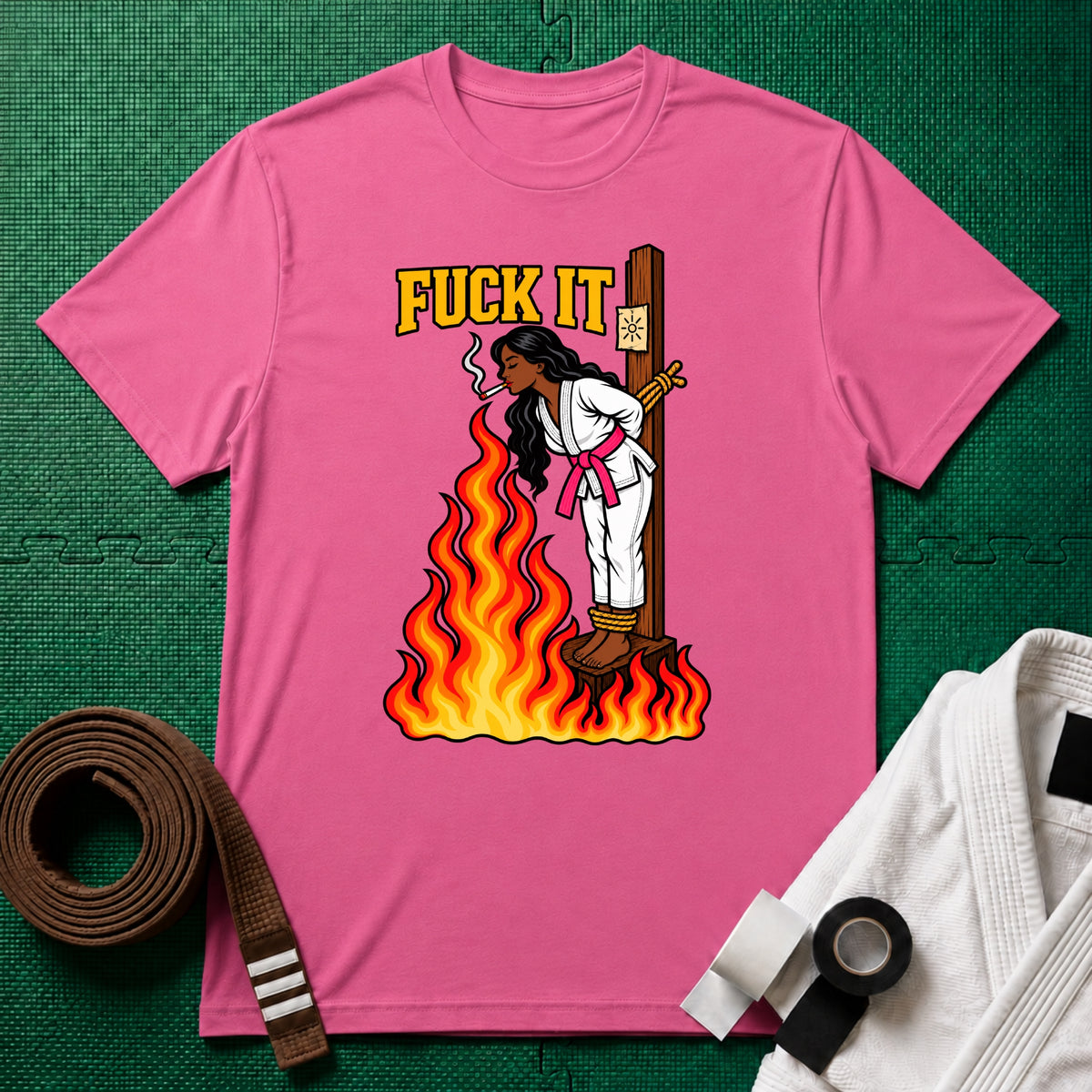F*ck It T-Shirt (Design 1), Azalea