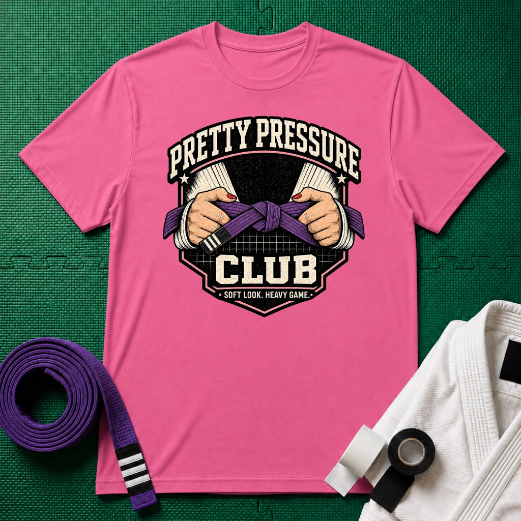 Pretty Pressure Purple Belt T-Shirt