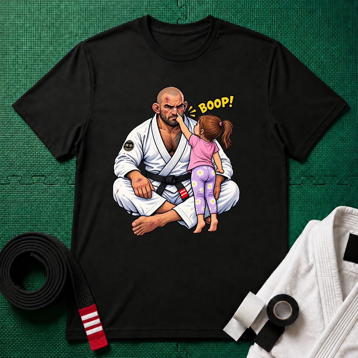Boop Black Belt T-Shirt
