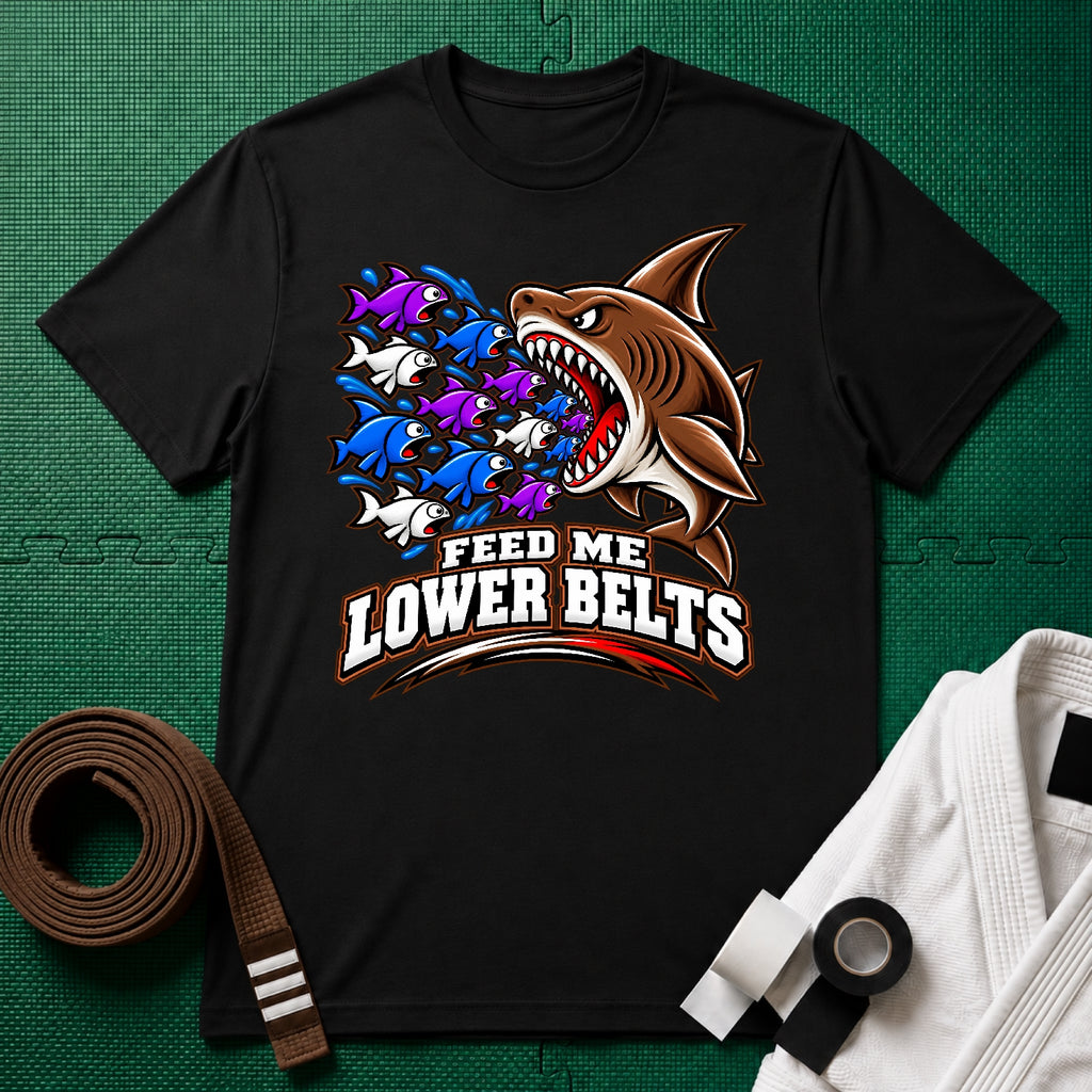 Feed Me Brown Belt T-Shirt