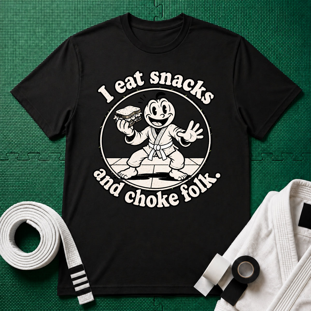 Choke Folk White Belt T-Shirt