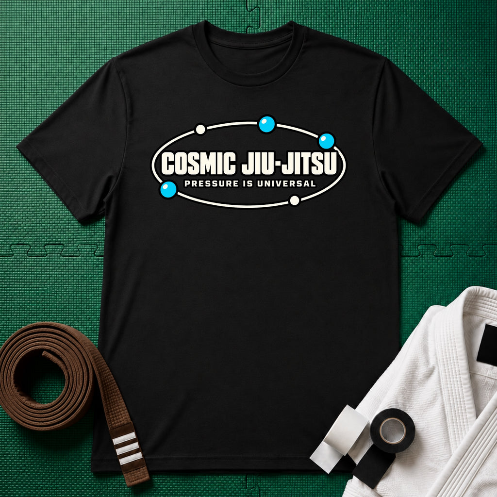 Cosmic Jiu-Jitsu T-Shirt in Black