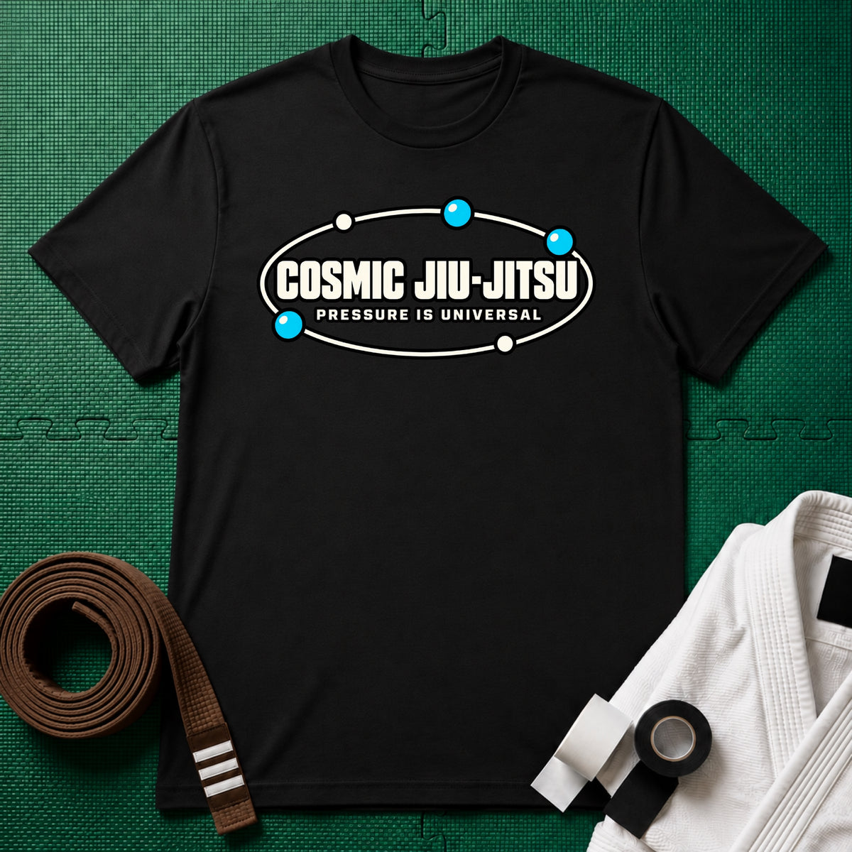 Cosmic Jiu-Jitsu T-Shirt in Black