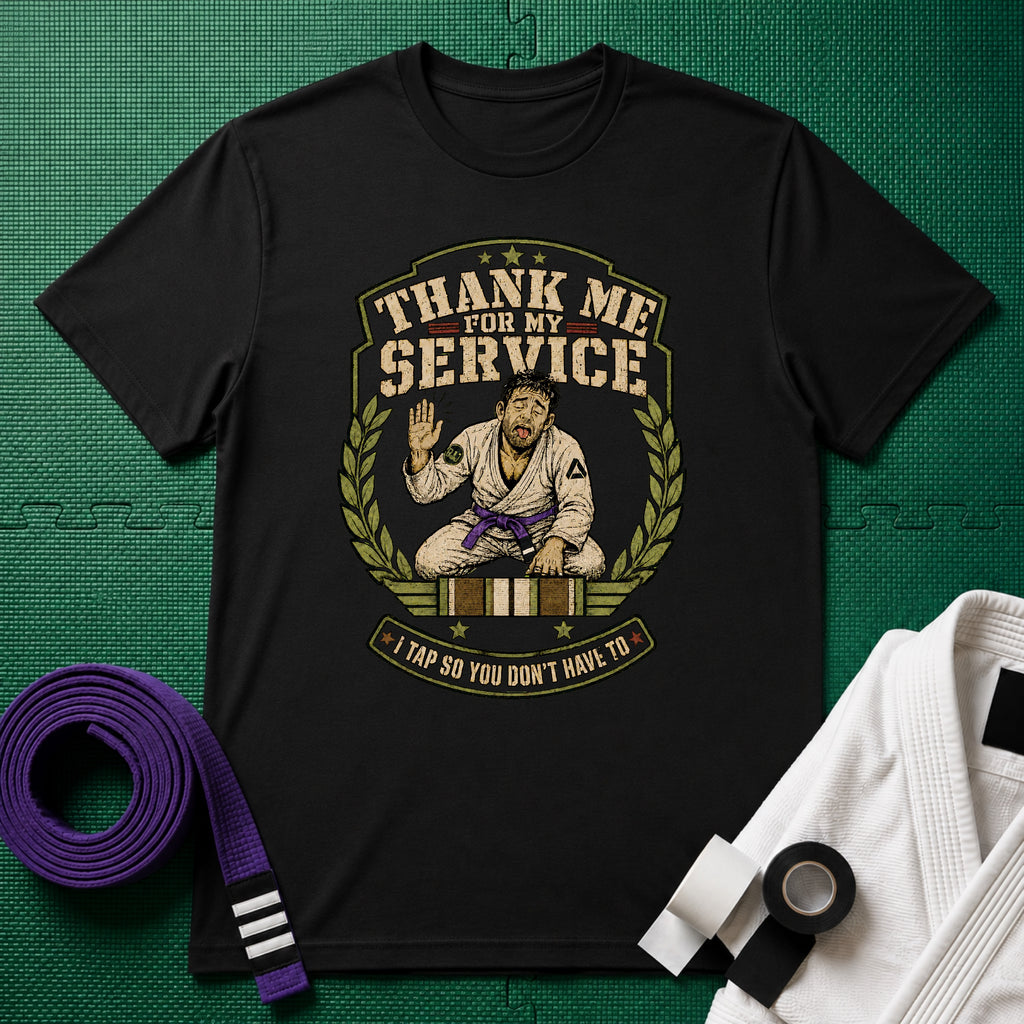 Thank me Purple Belt T-Shirt