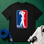 BJJ Woman T-Shirt, Black
