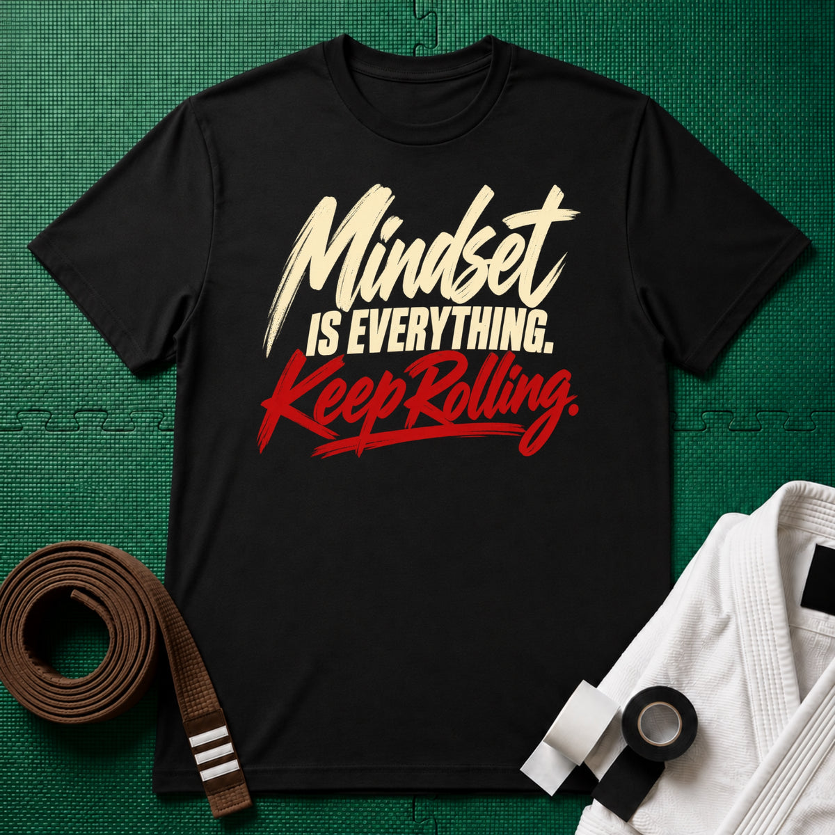 Mindset Is Everything Script T-Shirt