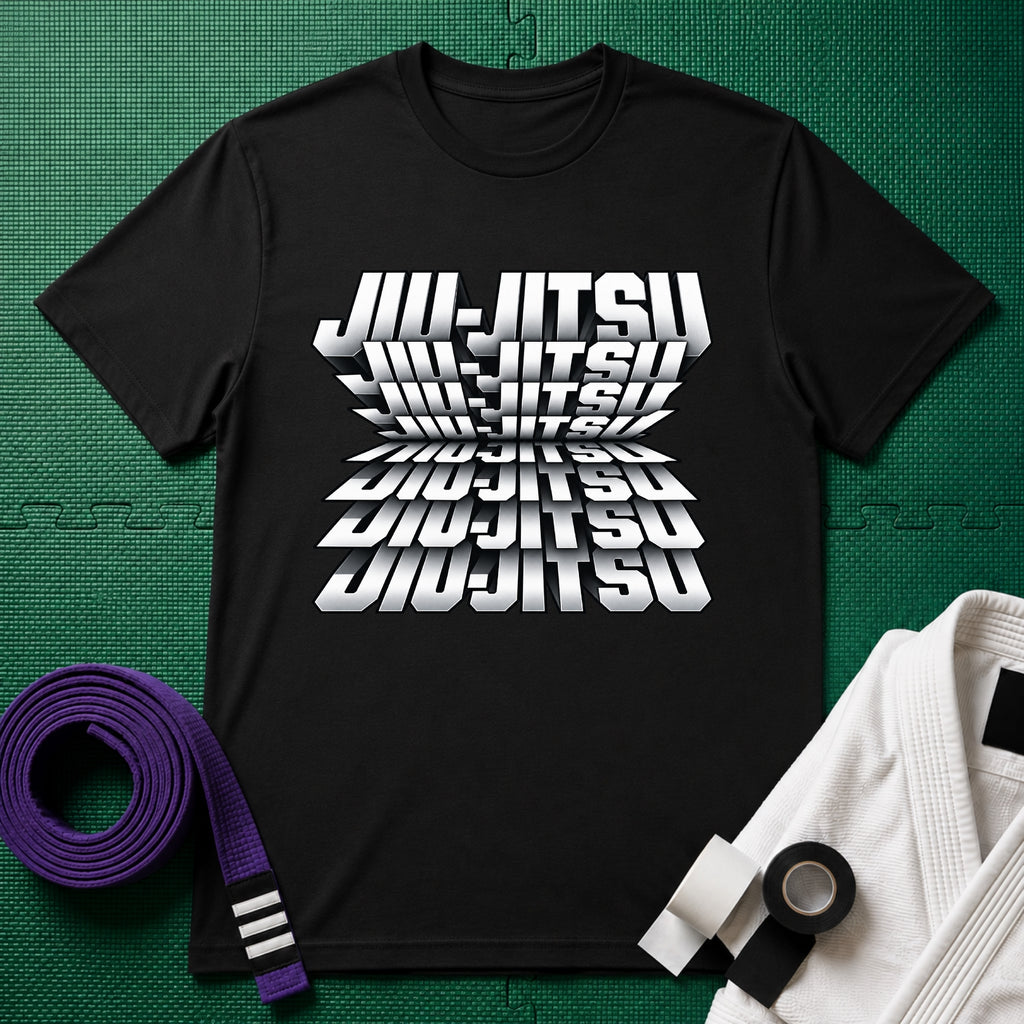Jiu-Jitsu Graphic T-Shirt in Black