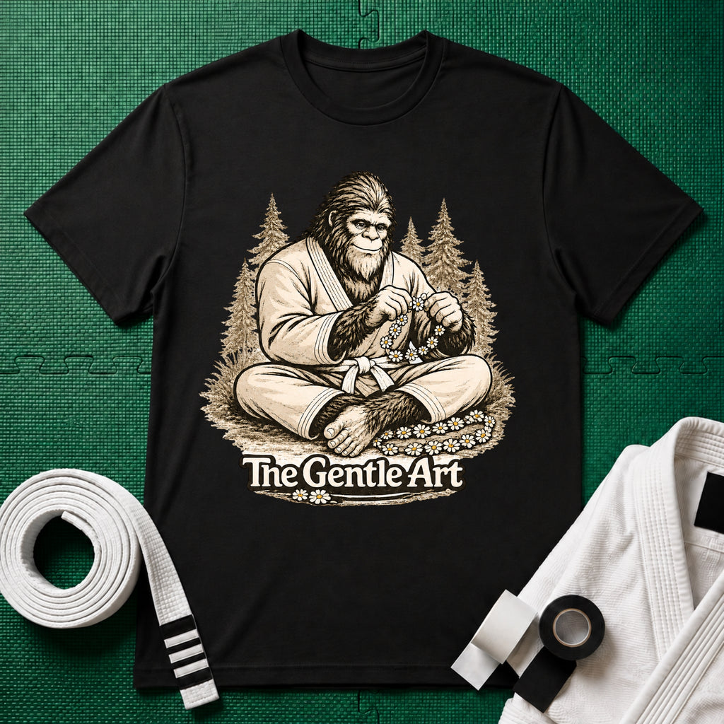 Bigfoot Daisy White Belt T-Shirt