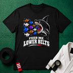Feed Me Black Belt T-Shirt