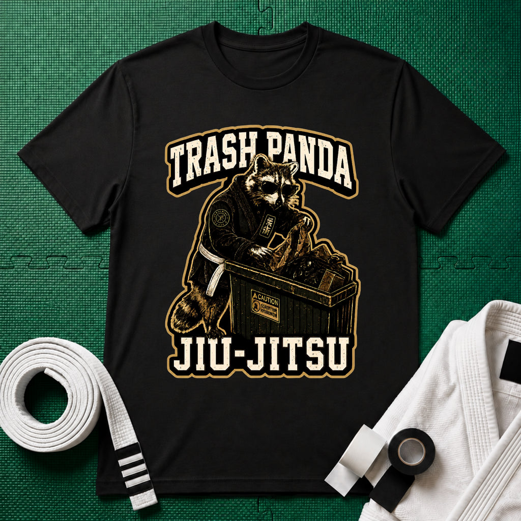 Trash Panda White Belt T-Shirt