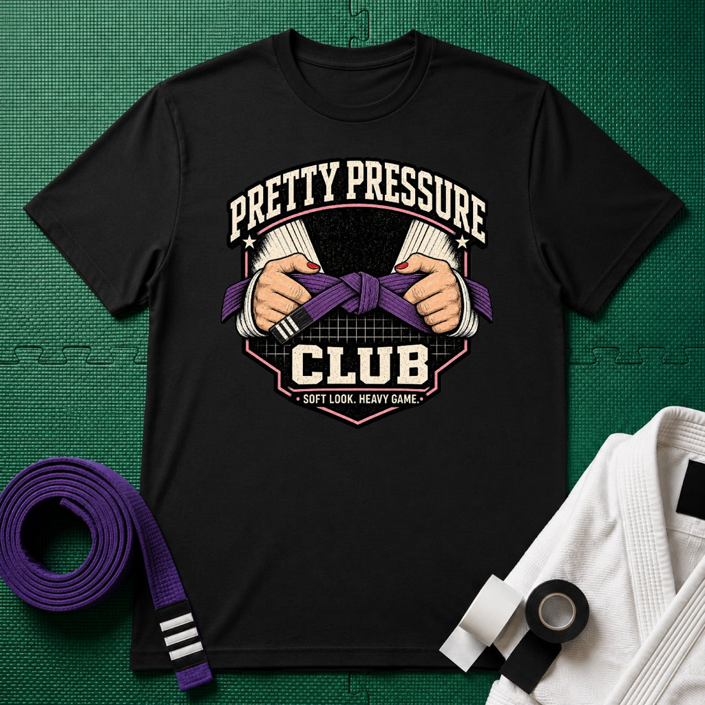 Pretty Pressure Purple Belt T-Shirt